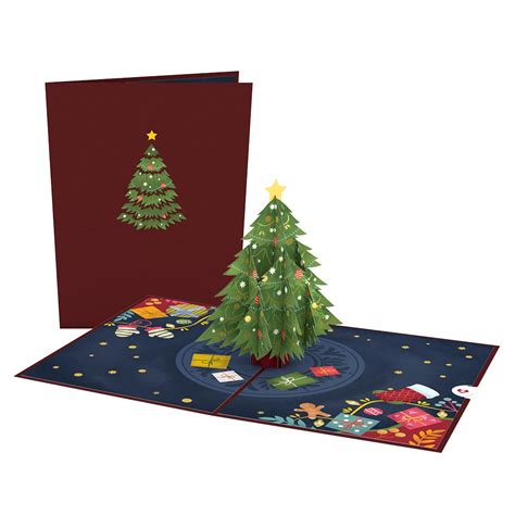 Festive Christmas Tree Pop-Up Card | Lovepop