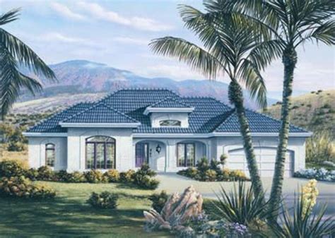 Mediterranean Style House Plan 3 Beds 2 5 Baths 1712 Sq Ft Plan 57 170