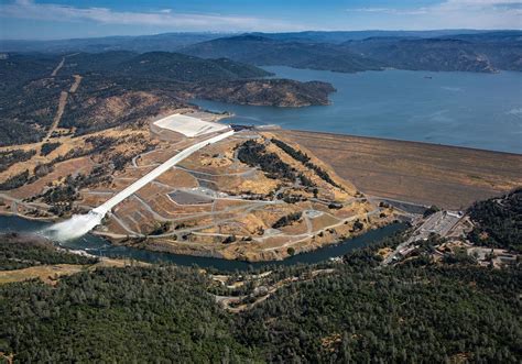 Lake Oroville Spillway In Active Use As Lake Shasta Nears Capacity As Well