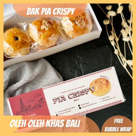 Jual Bak Pia Crispy Ajik Deli Krisna Oleh Oleh Khas Bali Best Seller