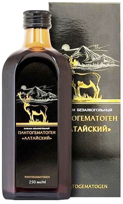 Алтайский бальзам Пантогематоген | Новости здоровья | Поиск и заказ ...