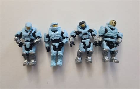 Halo Mega Construx Spartan Commando Figures Frm Faithful Vs Fallen