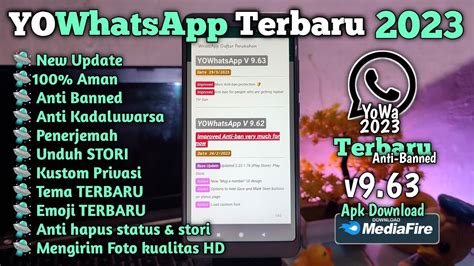 Yo Wa Versi Terbaru Yowhatsapp Apk Yowa Yo Whatsapp V