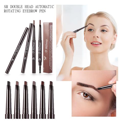 Waterproof Eyebrow Pencil Eyeliner Pen Eye Brow With Brush Makeup Tool Cosmetic Ebay