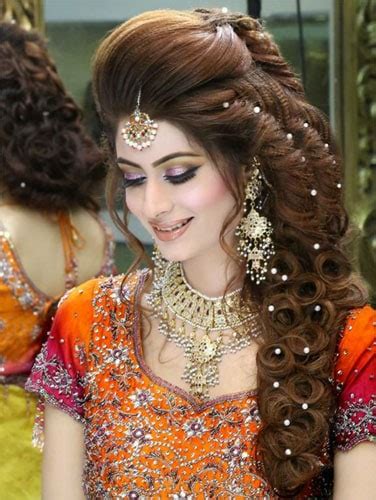 20 Modern Hairstyles For Lehenga Choli Styles At Life