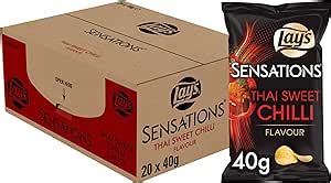 Lay's - Sensations Thai Sweet Chilli - 20 Minibags : Amazon.co.uk: Grocery