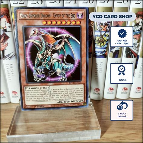 Thẻ bài Yugioh chính hãng Chaos Emperor Dragon Envoy of the End