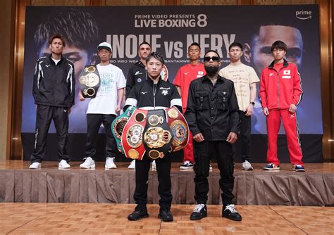 Naoya Inoue Vs Luis Nery Press Conference Photos