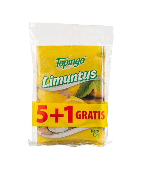 Topingo Limuntus 10gr 5+1 gratis 60gr - Fructa Trade