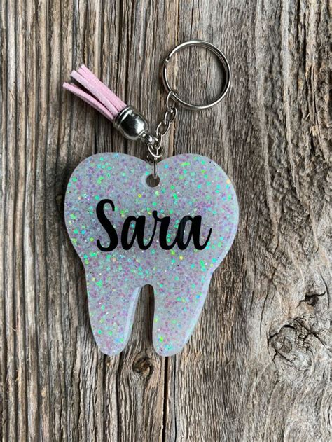 Tooth Tooth Keychain Dentist Gifts For Dentist Dental Assistant