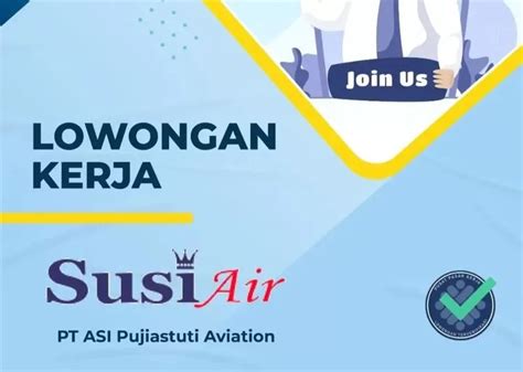 Pt Asi Pudjiastuti Aviation Susi Air Buka Lowongan Kerja Untuk