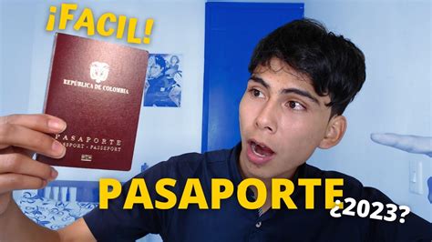 Como Sacar El Pasaporte Colombiano Como Sacar La Cita Youtube