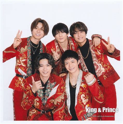 駿河屋 King ＆ Prince集合5人サイズ89×89「johnnys Countdown 2022 2023」ま