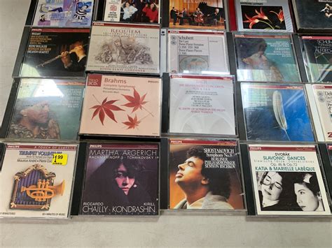 Huge Lot Of 48 Phillips Classical Cds Bach Verdi Schubert Rimsky