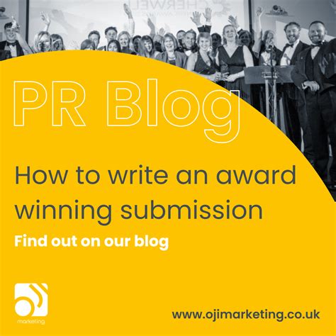 Business Awards Tips On Writing Award Winning Submissions