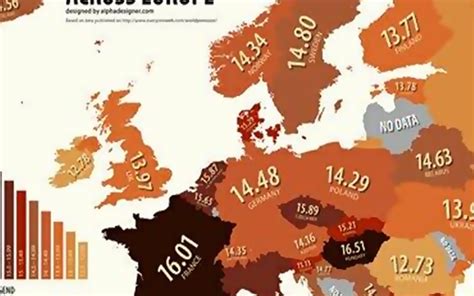 Mapa otkriva prosečnu veličinu muškog polnog organa među Evropljanima