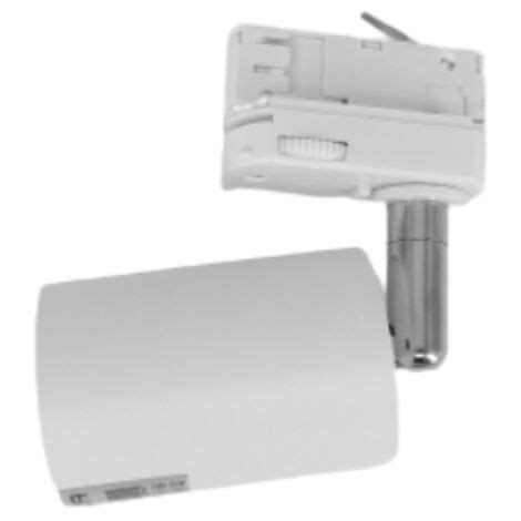 Spot Led Sur Rail Triphas Blanc Pour Ampoule Gu Silamp