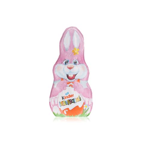 Ferrero Kinder Surprise Milk Chocolate Pink Easter Bunny 75g Spinneys Uae