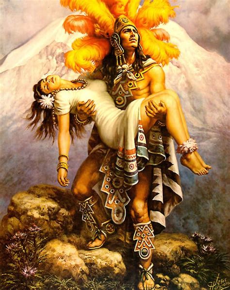 Popocatépetl And Iztaccíhuatl The Tragic Legend Of The Aztec Lovers