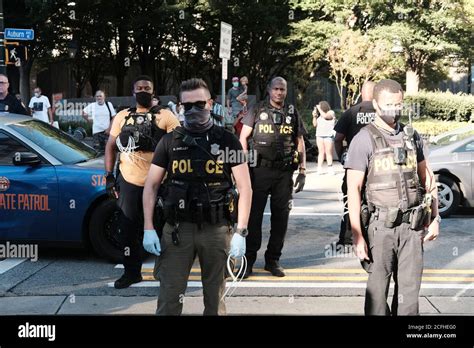 atlanta georgia usa  sep  officers   atlanta police