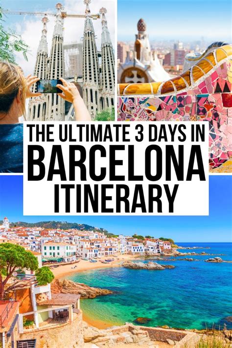 Days In Barcelona Perfect Weekend Itinerary Artofit