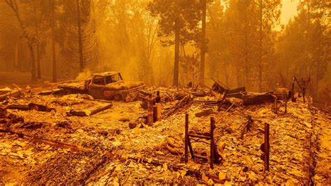 California Wildfires San Francisco Sky Turned Orange As Several Killed