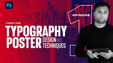 How To Design Typography Poster EP1 Graphic Design Technique YouTube