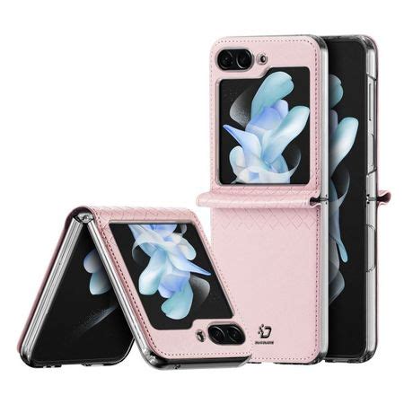 Dux Ducis Samsung Galaxy Z Flip5 Hülle Leder Case Bril Series