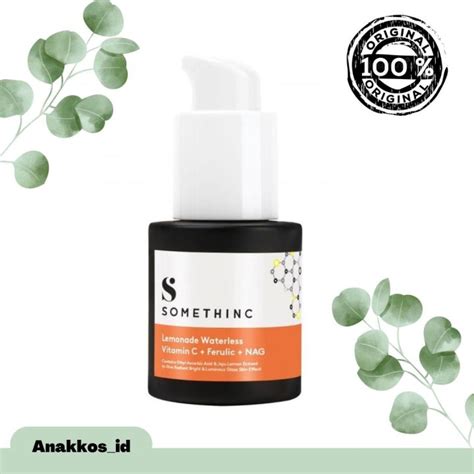 Somethinc Lemonade Waterless Vitamin C Ferulic Nag Serum Kulit