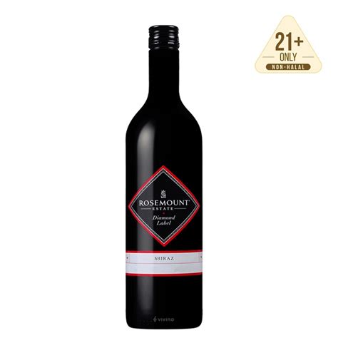 Rosemount Diamond Label Shiraz Red Wine 750ml Shopee Malaysia