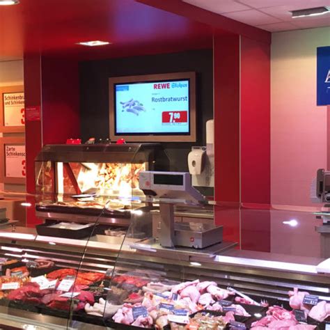 Rewe Stolper Setzt Auf Digital Signage Am Pos Stores Shops