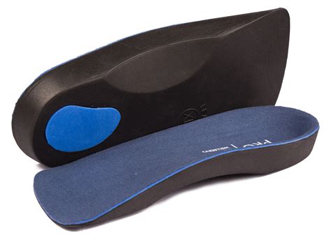 2xpair 3/4 Length Orthotic insoles great arch support and Poron Heel ...