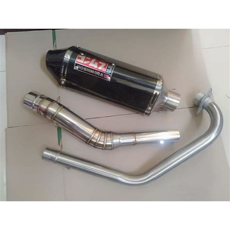 Jual Knalpot Racing Yoshimura USA MT15 XSR155 R15 V3 Shopee Indonesia