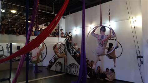 Aerial Hoop Silk Performance YouTube