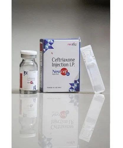 Neocef Ceftriaxone Injection Ip Gm Packaging Type Vial At Rs