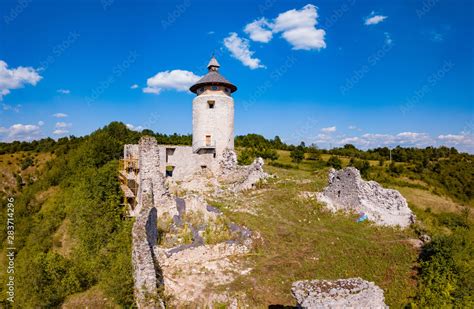 Stari grad Drežnik (The Old Fort Dreznik) is a fortification above Korana River Canyon close to ...