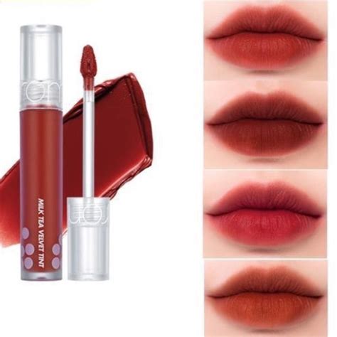 Son Kem Lì Romand Milk Tea Velvet Tint 4 4g Shopee Việt Nam