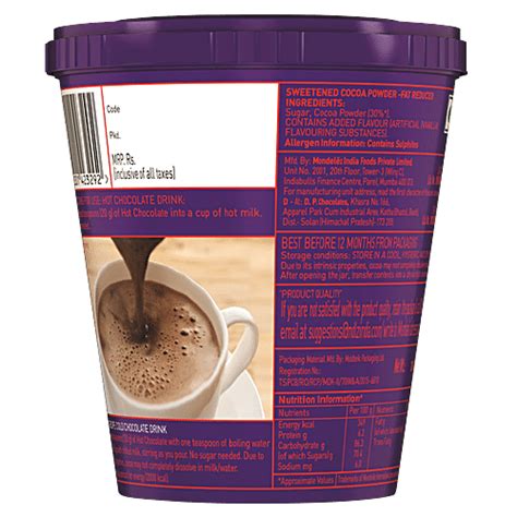 Buy Cadbury Powder Mix Hot Chocolate Drink Gm Online At Best Price Of Rs Bigbasket