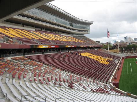 Minneapolis Mn U Of M Tcf Bank Stadium Premium Seating Boxes Photo Picture Image