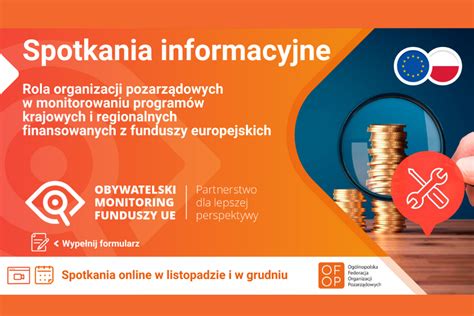 Obywatelski monitoring funduszy europejskich nie przegap Małopolska