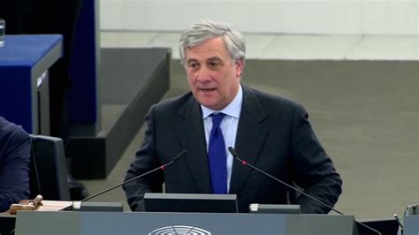 Antonio Tajani elected as the new President of the European Parliament ...