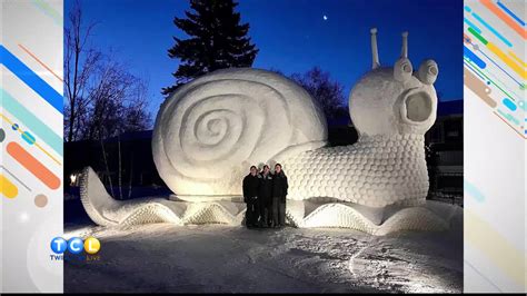 Bartz Brothers Snow Sculpture takes shape on New Brighton golf course ...