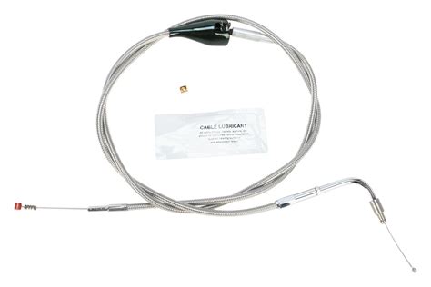 Barnett Stainless Steel Idle Cable For Harley Touring With Cruise 2002