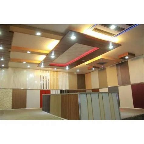 Modern PVC Ceiling Panel At Rs 100 Square Feet PVC Ceiling Panel In