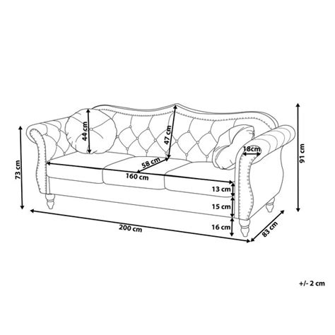 Mercer41 3 Seater Chesterfield Sofa Uk