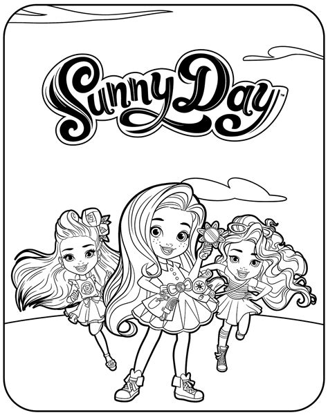 Sunny Day Coloring Pages at GetColorings.com | Free printable colorings ...