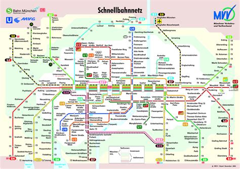 Munich Rail Map