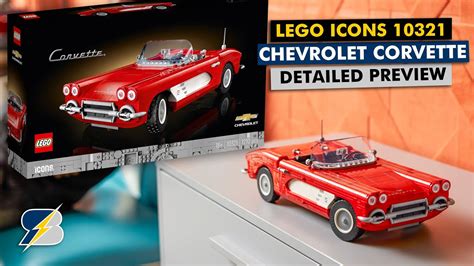 Lego Chevrolet Corvette C Detailed Preview Youtube