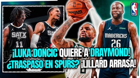 Doncic Quiere A Draymond Green En Dallas Mavericks Lillard Y Bucks