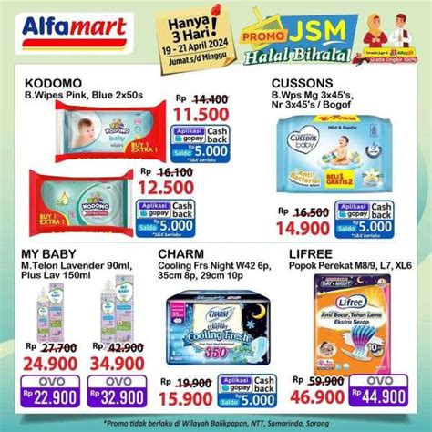 Promo Jsm Alfamart Terbaru April Produk Kebutuhan Dapur